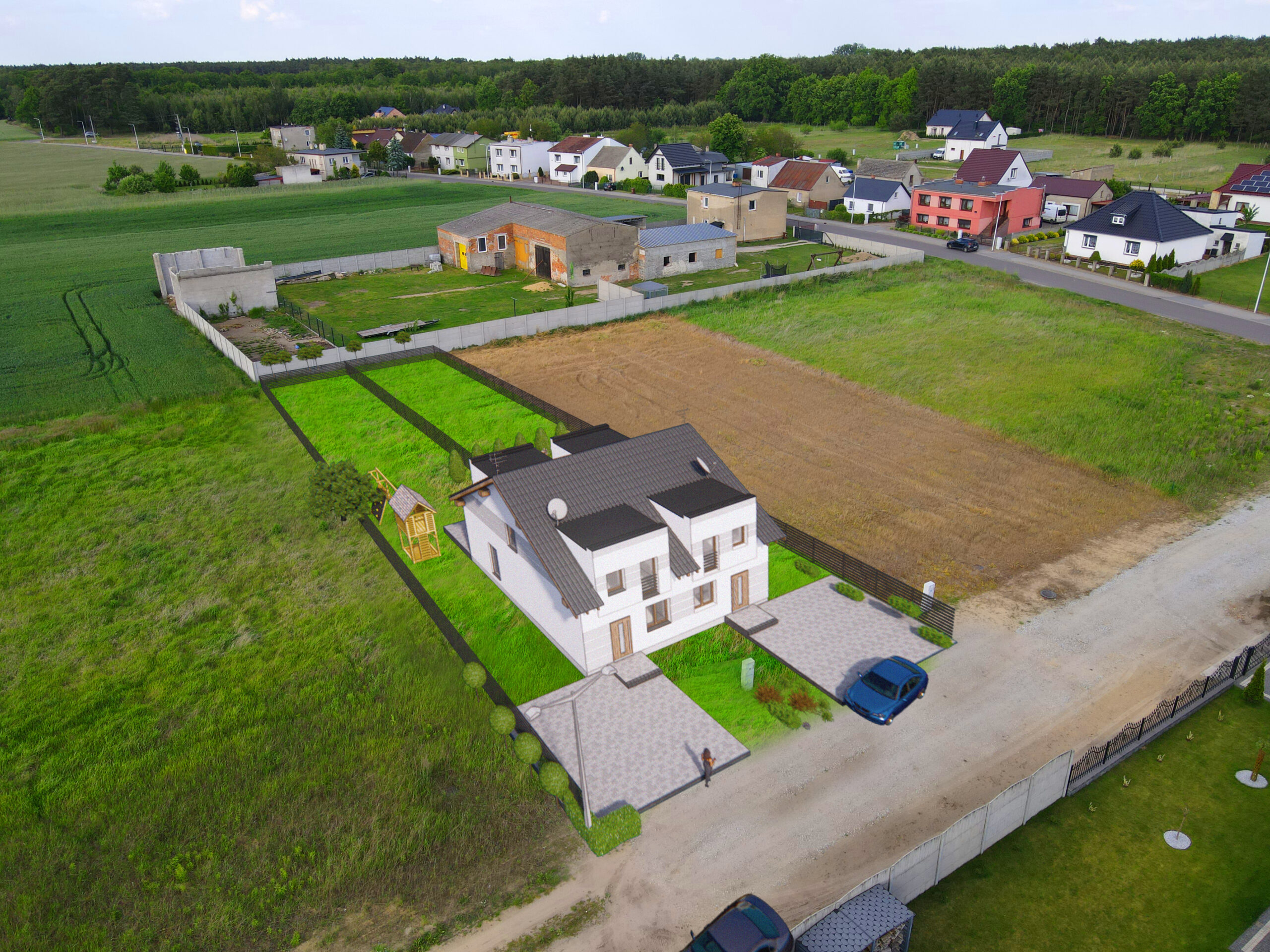 Stary Lubosz ul. Świerkowa